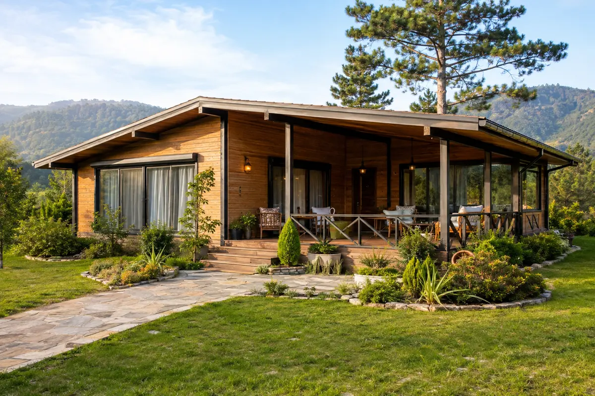 Bungalov Evler yapı modeli