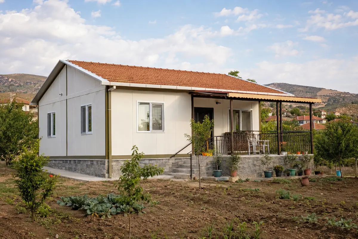 Köy Evleri yapı modeli